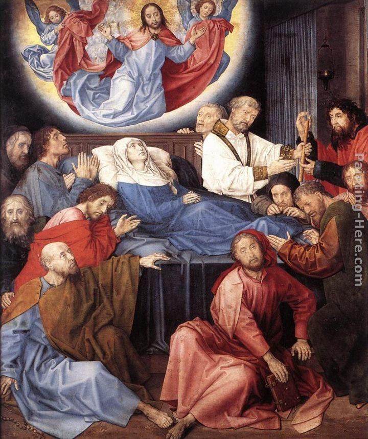 Hugo van der Goes The Death of the Virgin
